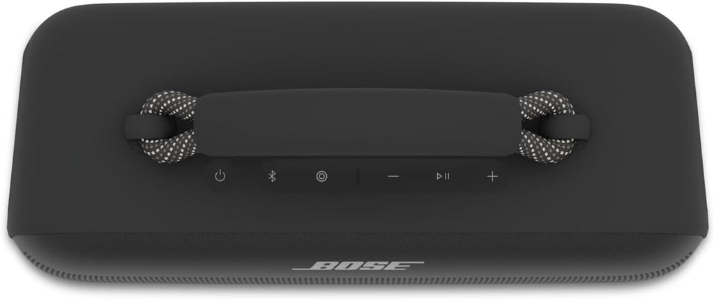 Bose SoundLink Max Portable Speaker, Large Waterproof Bluetooth Speaker, Up to 20 Hours of Battery Life, USB-C, Built-In 3.5mm AUX Input, Black 883848-0010