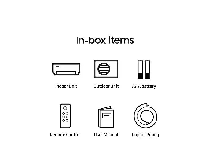 Samsung AR18CX3ZAWK 1.5 Ton 3 Star Hot & Cold Convertible 5-in-1 Inverter Split AC | Copper Condenser