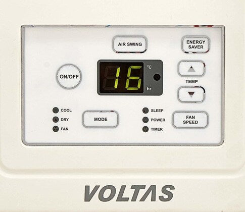 Voltas 123 DZS 1 Ton 3 Star Window AC Fix Speed Open Box