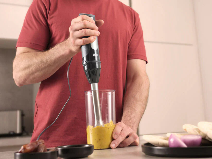 Braun MultiQuick 5 Pro MQ55236M Hand Blender | 1000 W | 25 Speeds | PowerBell V Plus | Suraj Electronics Delhi NCR
