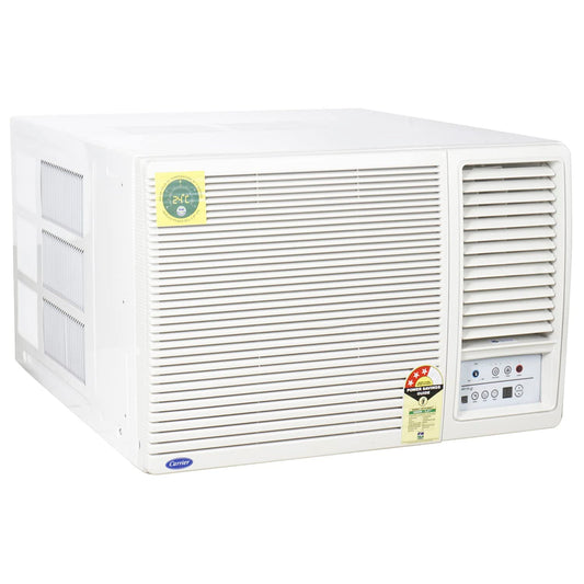 Carrier 18k ESTRELLA EXI 1.5 Ton 3 Star inverter Window AC Copper, White CIW18EC3R34F0