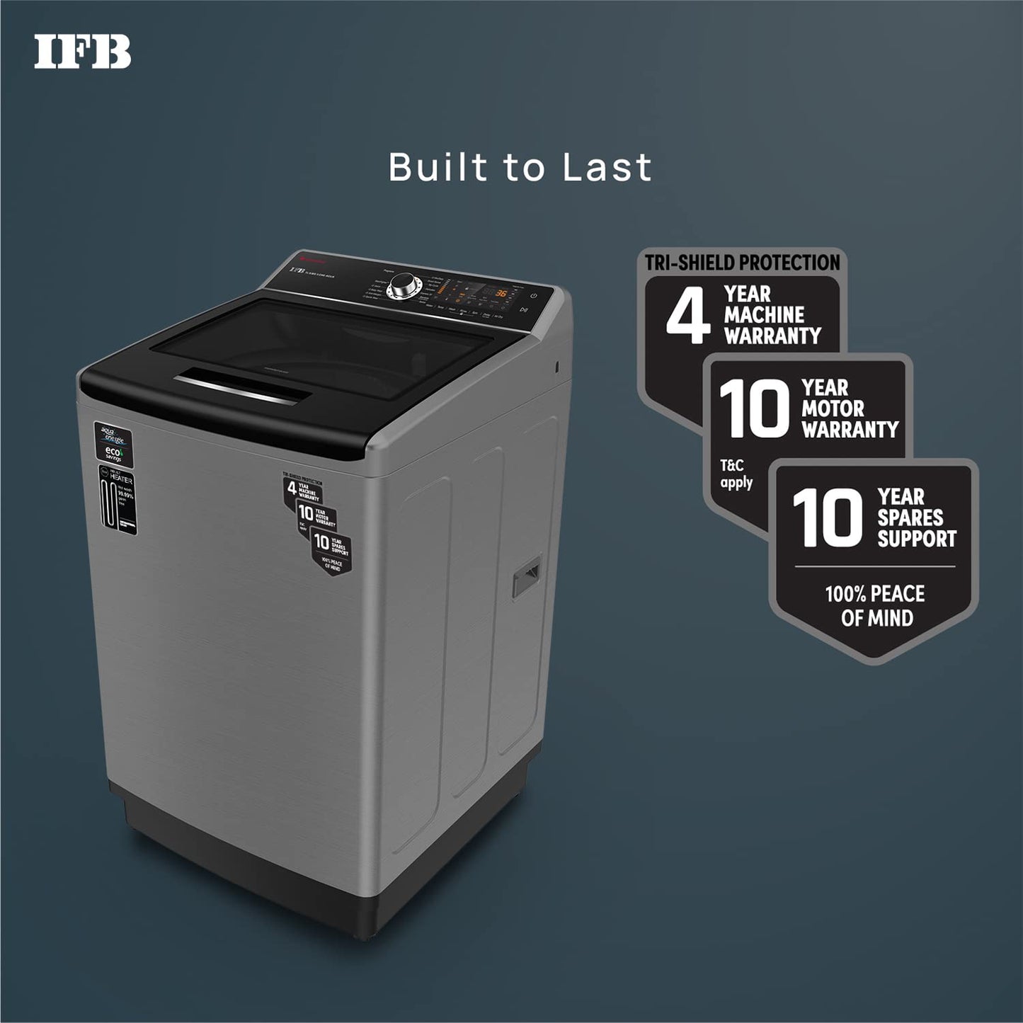 IFB TL-SIBS 10 Kg Aqua 5 Star Top Load Washing Machine | Power Dual Steam | Built-in Heater | Suraj Electronics Delhi NCR