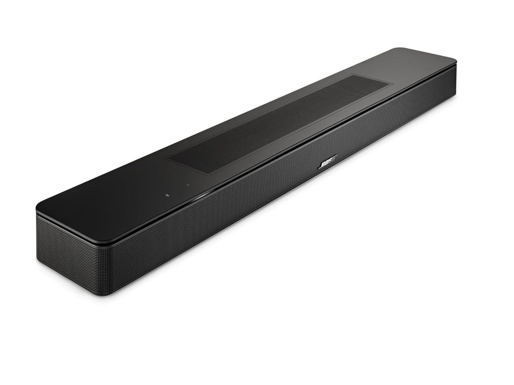 Bose 892079-5100 Smart Soundbar | Dolby Atmos | Wi-Fi | Bluetooth | TrueSpace Sound | AI Dialogue Enhancement | Black