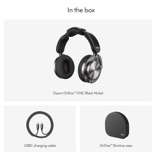 Dyson OnTrac™ Headphones CNC Black Nickel WP 02 CNC BKNK