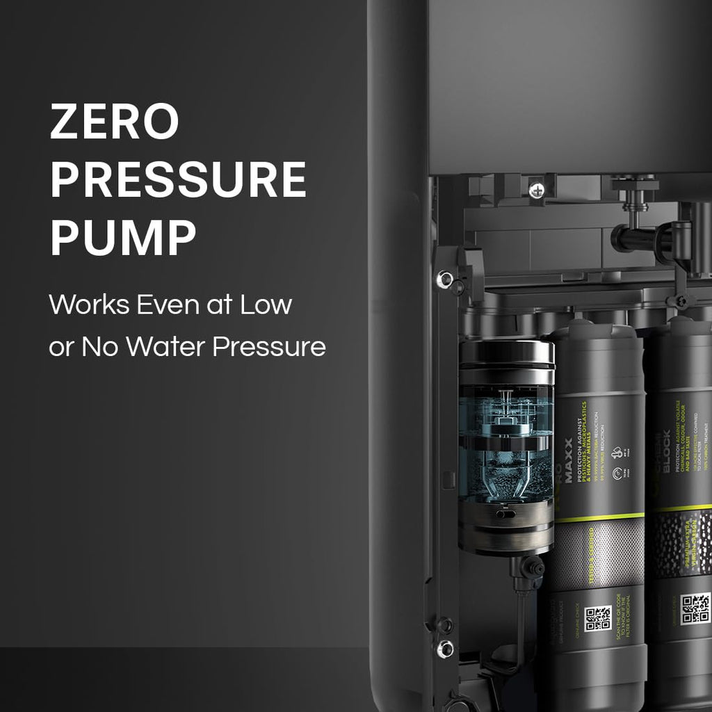 Aquaguard Blaze Insta WS RO+UV Water Purifier – 9-Stage Purification, Dual Stainless Steel Tank, Hot & Ambient Water, 5.6L Capacity, Wall-Mount & Countertop (GWPDIRUHA03B00)