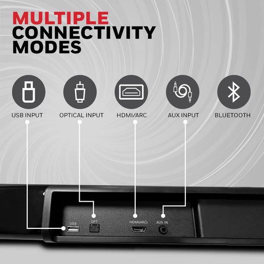 Honeywell Suono P2000 60W Bluetooth Soundbar | 2.0 Channel | HDMI ARC, Optical, AUX, USB | Suraj Electronics Delhi NCR