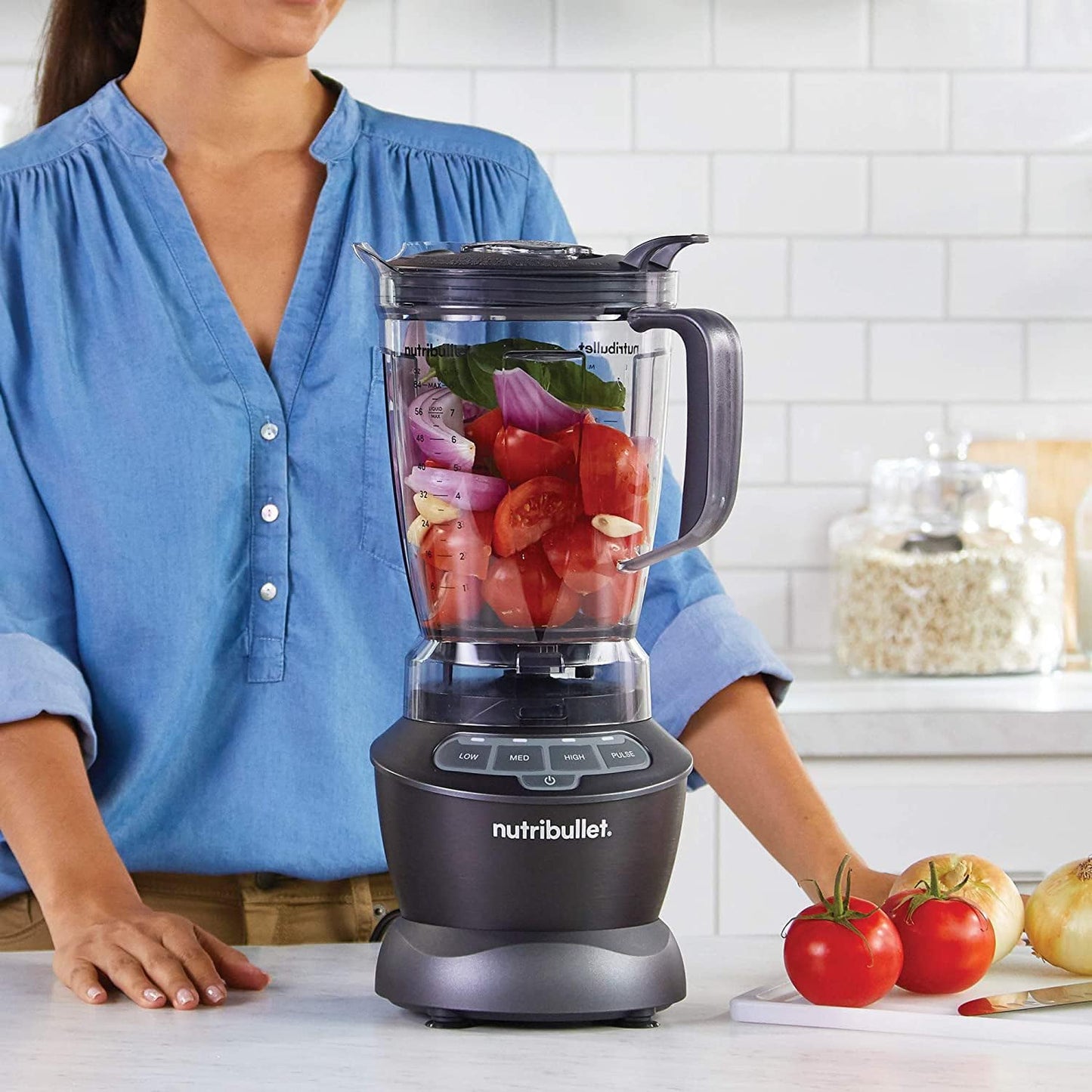 Nutribullet NBC-1209DG 1200W Combo Blender | Mixer | Grinder | Smoothie Maker | 3 Jars | Suraj Electronics Delhi NCR