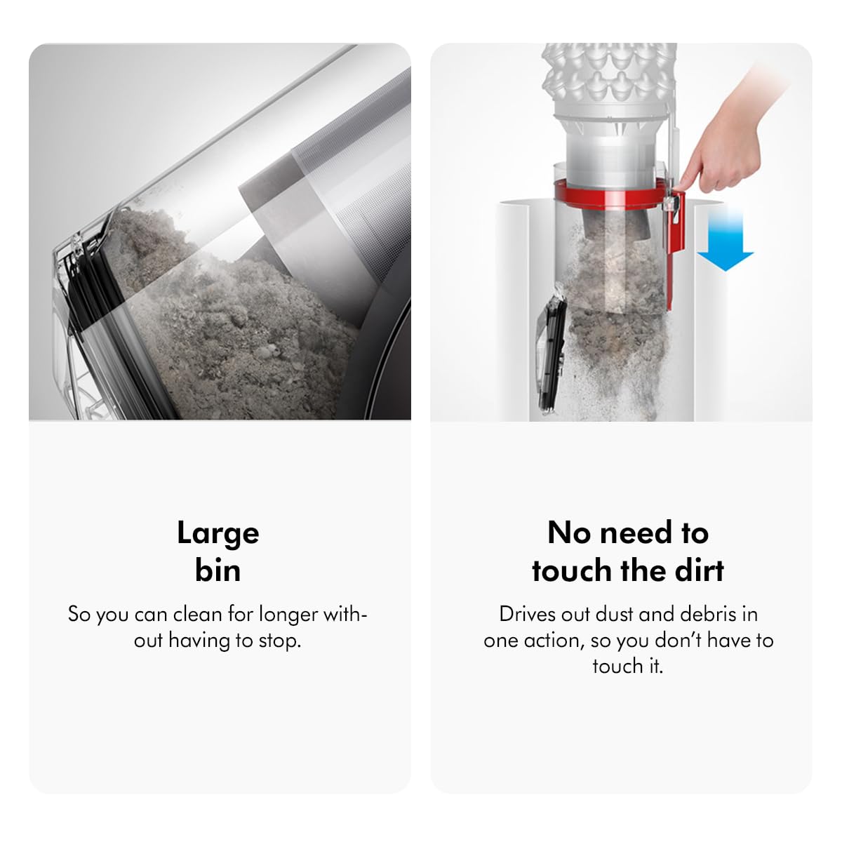 Dyson Big Ball Bagless Vacuum Cleaner | 800W Suction Power | 1.6L Dust Bin | Self-Righting | Automatic Cord Rewind – Buy Online at Suraj Electronics