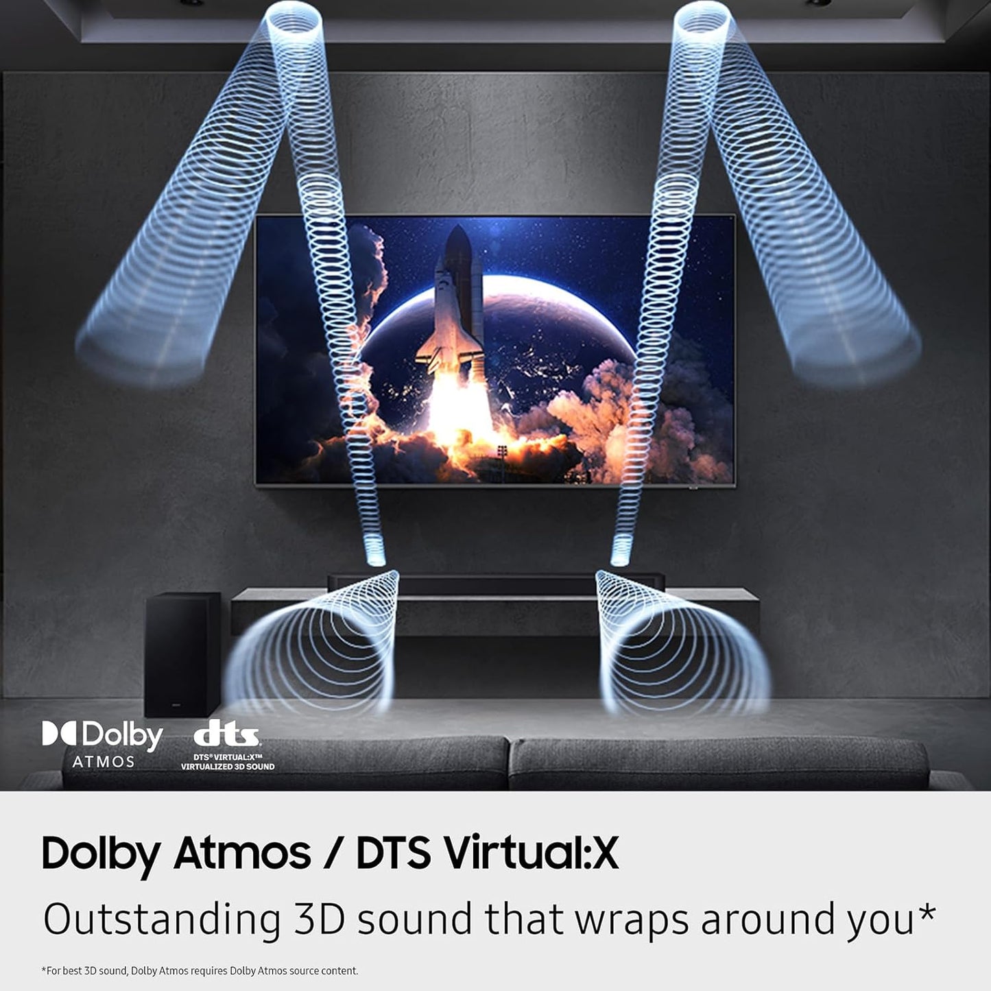 Samsung HW-Q600F/XL 3.1.2ch Soundbar | Dolby Atmos | Q-Symphony | Subwoofer | Suraj Electronics Delhi NCR
