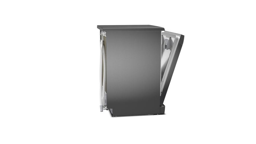 Bosch SMS6HMC00I 15 Place Settings Free-Standing Dishwasher | Brushed Black Steel | Home Connect Wi-Fi | SpeedPerfect+ | Suraj Electronics Delhi NCR