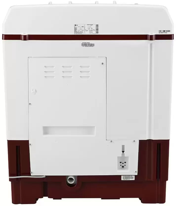 LG P7510RRAZ 7.5 kg Semi Automatic Top Load Washing Machine Maroon