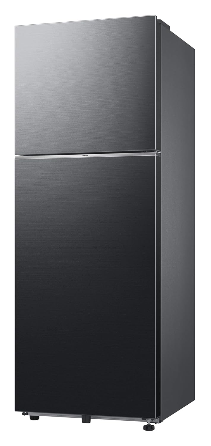 Samsung RT34DG5A2BBXHL 330L 2 Star Frost Free Double Door Refrigerator with Convertible 5-in-1, Digital Inverter, SmartThings Wi-Fi & Bespoke AI (Luxe Black)