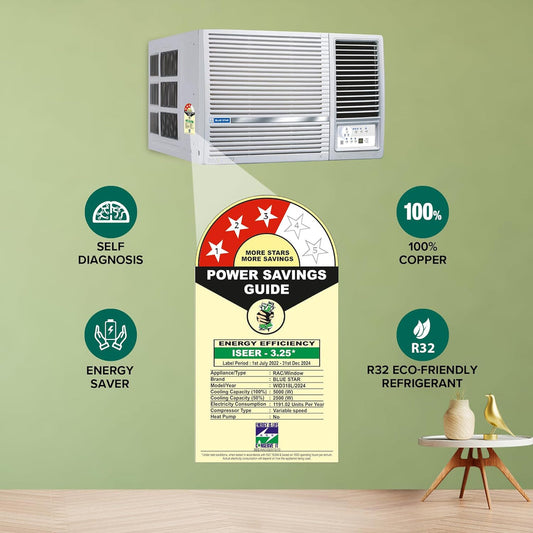 Blue Star WID318L 1.5 Ton 3 Star Inverter Window AC