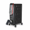 Havells OFR 9 Wave Fins Digital , GHR0FCEK200 2000 watt, Automatic digital control of temperature, Overheat Protection with Remote & Digital Display (Black)