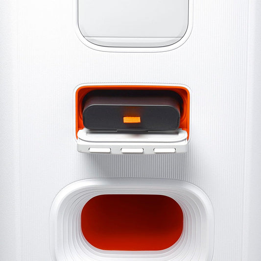 JBL Partybox 320 (White) 240W Portable Bluetooth Party Speaker | AI Sound Boost | Futuristic Light Show | 18H Battery | Mic & Guitar Input