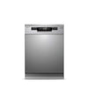Lloyd 15 Place Settings Dishwasher (LDWF15PSA1TS) – Auto Open Dry, 65°C Hot Wash, Infinity Drawer, Dual Zone, Sparkle Clean Technology | Puro Hygiene+ Silver |