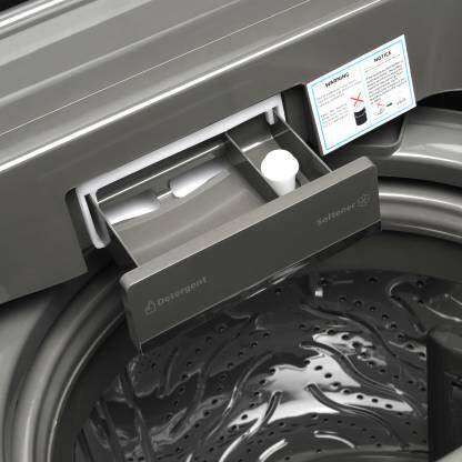 Voltas Beko WTL90UPGB 9.0 kg 5 Star Fully-Automatic Top Loading Washing Machine ( Gray)
