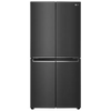 LG GC-B22FTQVB 530L, French Door Refrigerator with Smart Inverter Compressor, Multi Air Flow, Linear Cooling, Smart Diagnosis™ with Matte Black Finish