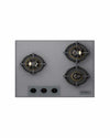 Crompton HOB-SSFB603SP-MBU 60CM Built-In Hob SensoSafe Plus | 3D Brass Burners | Auto Ignition | FFD | Grey Toughened Glass | Suraj Electronics Delhi NCR