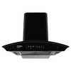 Crompton SensoSmart CHD-SSC60FLX-MBL 60cm Filterless Wall Mount Chimney with 1368 m³/hr Suction Power & 10-Year Motor Warranty (Black)