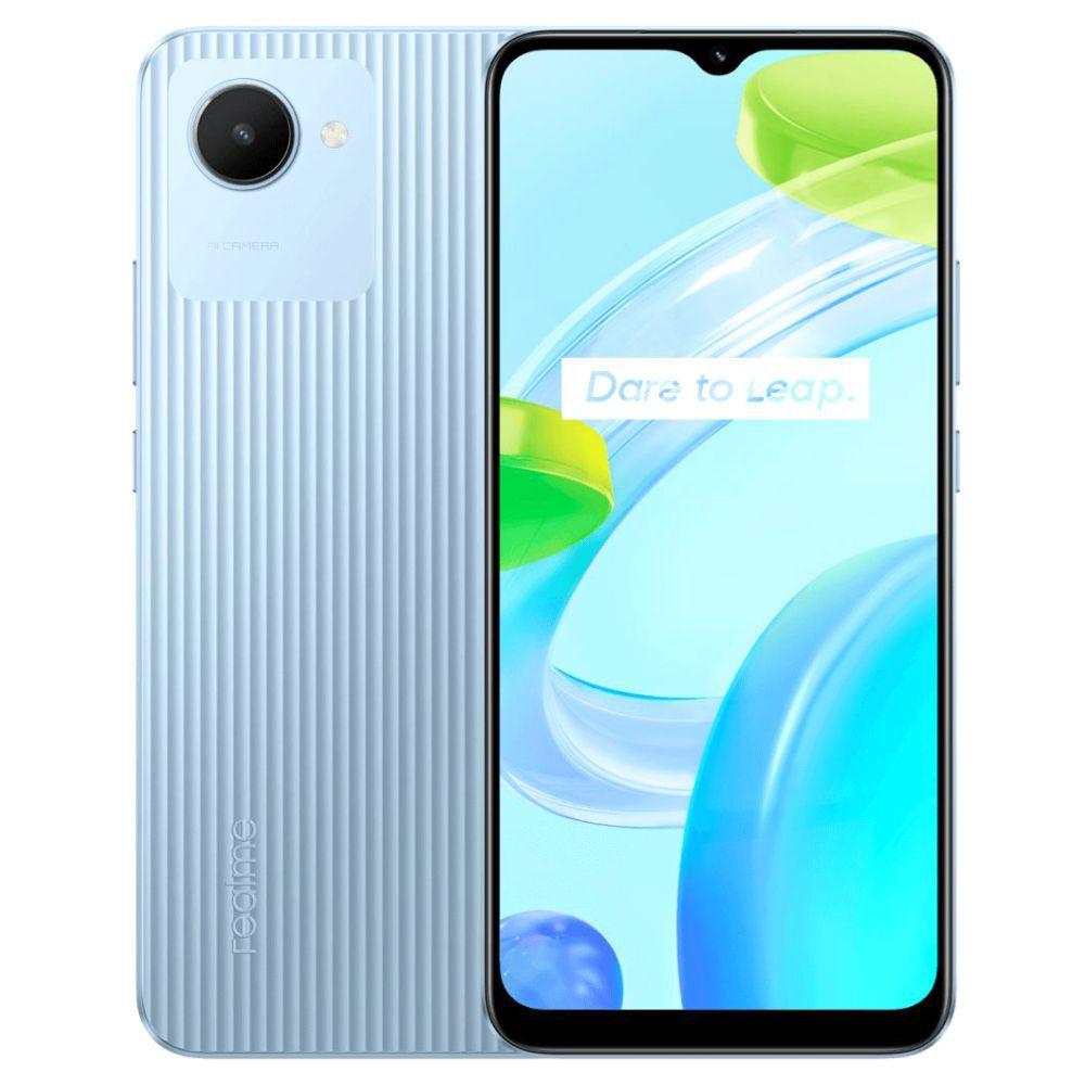 Realme C30 32GB, 2GB RAM, Lake Blue, Mobile Phone