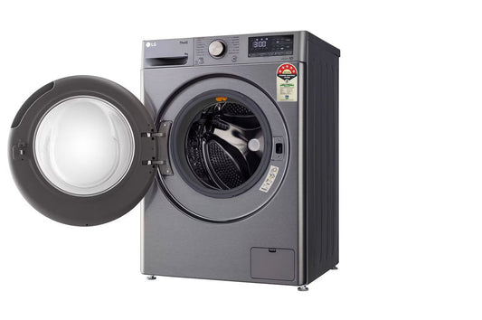 LG FHP1208Z5P 8.0 Kg Front Load Washing Machine with AI Direct Drive™ Technology , Color: Platinum Sliver