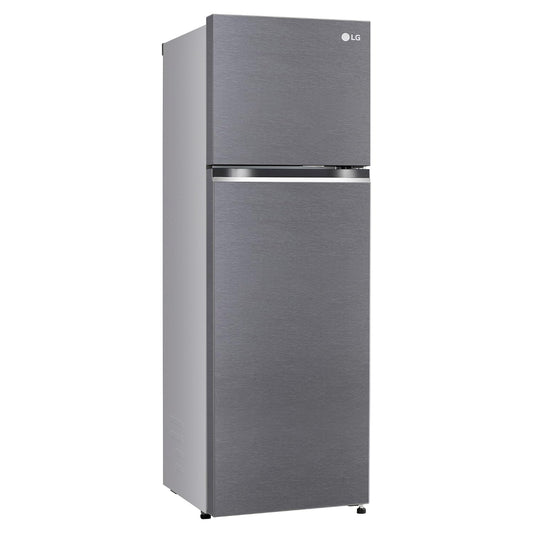LG GL-N312SDSY 272 L Frost-Free Double Door Refrigerator | Smart Inverter Compressor | Express Freeze | 2 Star Energy Rating | Dazzle Steel