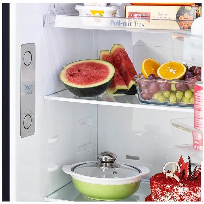 LG GL-T312TESX 272L 3 Star Frost Free Double Door Convertible Refrigerator | Smart Inverter Compressor | Door Cooling+ | Ebony Sheen
