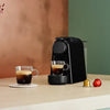 Nespresso Essenza Mini Espresso Machine by De'Longhi, 1370W, Compact Manual Coffee Maker with Reusable Filter (Black)