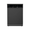 IFB Neptune VX 14 14 Place Settings Freestanding Dishwasher – 70°C Hot Water Wash, Steam Drying, Dark Silver