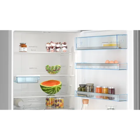 Bosch KGN56LB42I 508L 2 Star Frost-Free Double Door Bottom Mount Refrigerator | Inverter Compressor | VitaFresh | Black