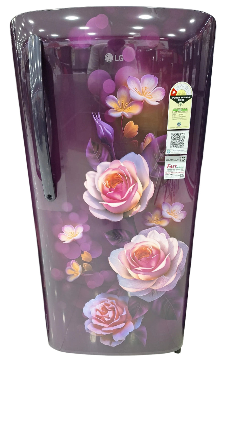 LG GL-B211HPBB, 201 Ltrs 1 Star Inverter Direct Cool Single Door
