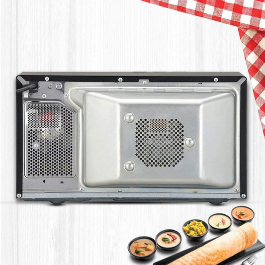 LG MC2146BG 21 L Convection Microwave Oven | Intellowave Technology | 151 Auto Cook Menus | Steam Clean | Health Plus Menu | Glossy Black