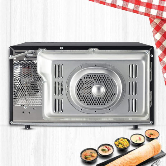 LG MC3286BIUM 32 L Convection Microwave Oven ( Black, Diet Fry, 360° Motorised Rotisserie)
