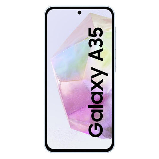 Samsung Galaxy A35 5G 128 GB, 8 GB RAM, Awesome Iceblue, Mobile Phone