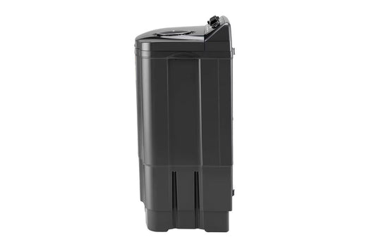 LG P9555SKAZ 9.5Kg, Semi Automatic Top Load Washing Machine, , Roller Jet Pulsator + Soak, Rat Away, Middle Black)