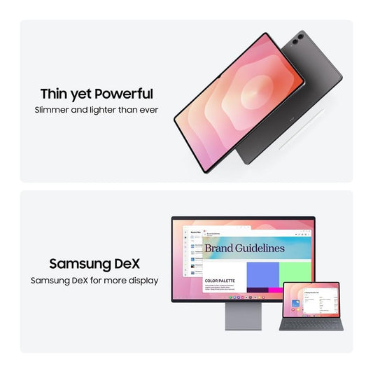 Samsung Tablet S11 Ultra 37.08 cm (14.6 Inch) Wi-Fi Tablet with S-Pen, 12 GB RAM, 256 GB, Silver, SM-X930NZSAINU