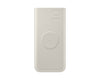 Samsung Galaxy 10,000mAh Wireless Battery Pack U2510 | 25W Super Fast Charger | Qi Wireless + Wired Power Bank | Beige | Suraj Electronics Delhi NCR