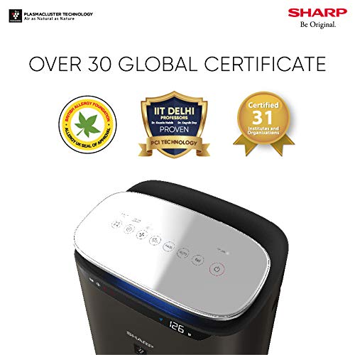 Sharp FP-J80M-H Air Purifier | 680 Sq Ft | Plasmacluster + H14 HEPA | Best Price Delhi NCR