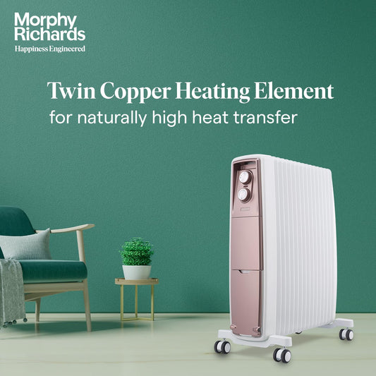 Morphy Richards Thermocore XR 15 Fins Oil-Free Radiator | 2000W Room Heater | Zero Oil Heating | 4-Year Warranty | Suraj Electronics Delhi NCR