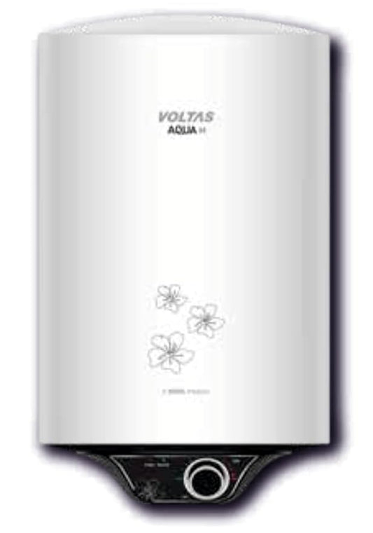 Voltas Aqua M 15L 5 Star Storage Water Geyser | Copper Heating Element | Titanium Enamel Tank | 8 Bar Pressure | Rust-Proof ABS Body
