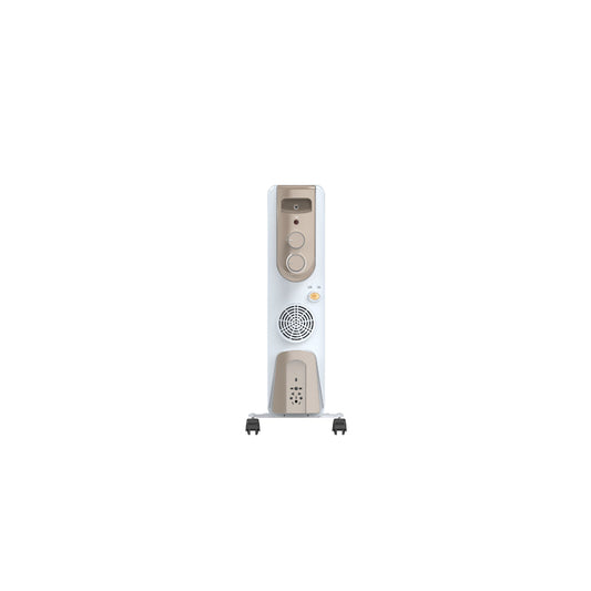 Bajaj Vienna 7 Fins Oil Filled Radiator 1900W Room Heater – 3 Heat Settings, Noiseless Operation, Castor Wheels, 3-Year Warranty