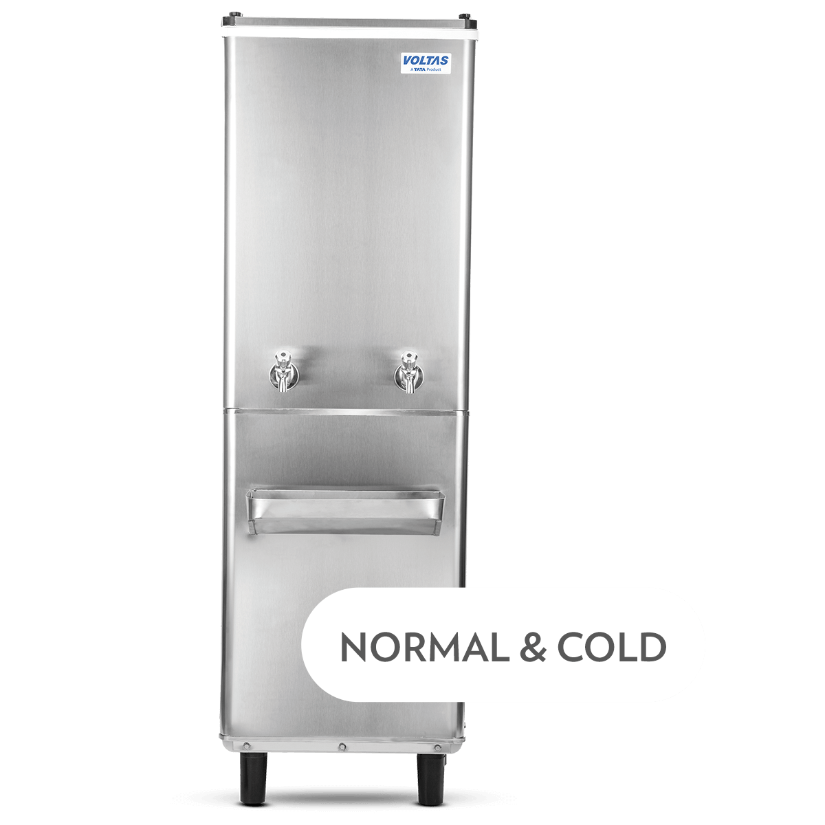 Voltas WC FS 40/80 NP R134a Water Cooler – 80L Storage, 40 LPH Cooling, Fully Stainless Steel Body