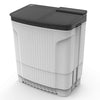Godrej WSEDGE ULT 80 5.0 DB2M CSBK 8 Kg 5 Star Semi-Automatic Top Loading Washing Machine (Crystal Black, Soft Shut Lid, Tri-Roto Pulsator, PowerMax Wash Motor) – Best Price in Delhi NCR | Suraj Electronics