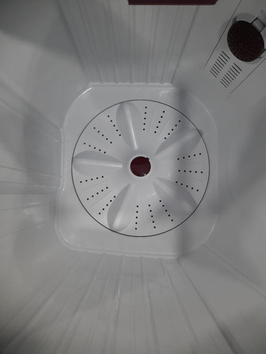 Voltas Beko WTT70DLIM 7Kg Semi Automatic Top Loading Washing Machine (Burgundy)