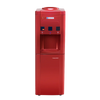 Blue Star BWD3FMRGA-M Water Dispenser with Refrigerator | 3-Tap Hot, Cold & Normal Water | 15L Cooling Cabinet | Maroon | Made in India