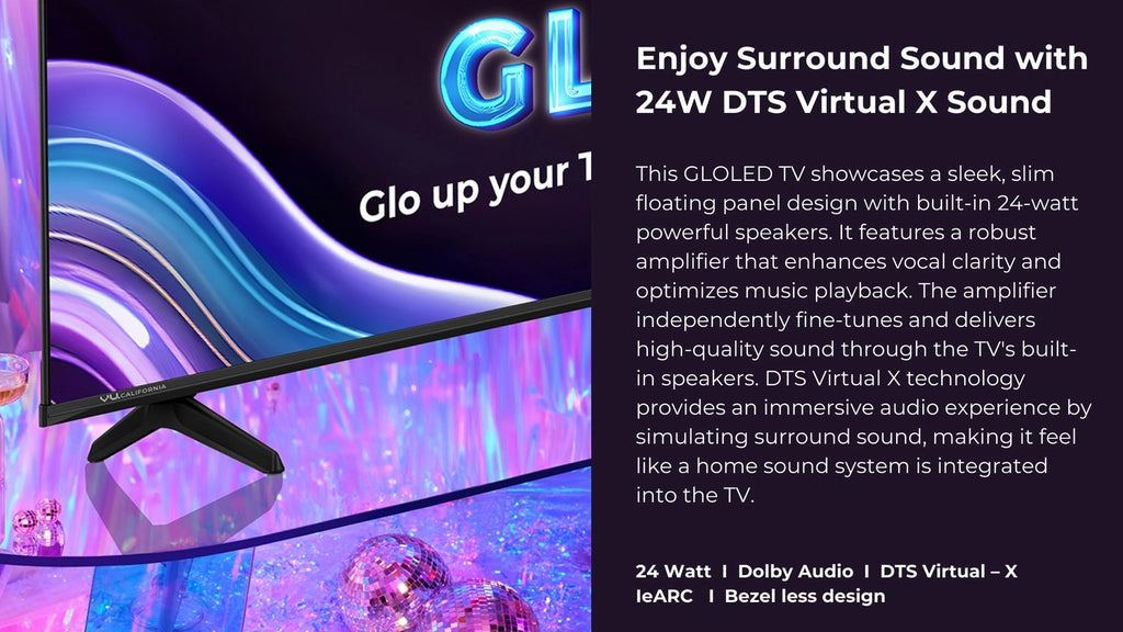 Vu 55GLOLED25 139 cm (55 inch) 3 Years Complete Warranty By Brand Ultra HD (4K) LED Smart Google TV I Dolby Vision