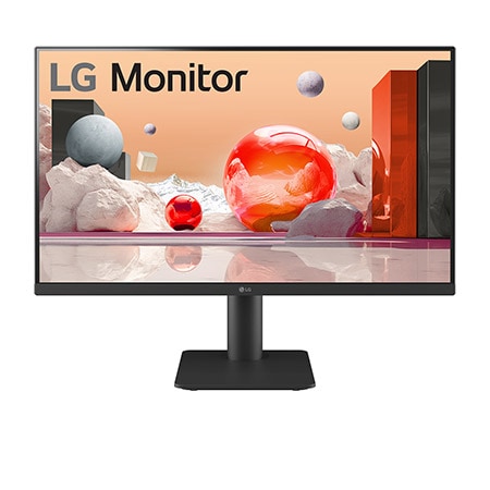 LG 68.58 cm (27) IPS FHD Monitor Display with 100Hz Refresh Rate, 5ms (GtG), Reader Mode, Built-in Speaker, Flicker Safe — 27MS550-B — product view