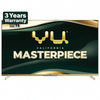 Vu 75 MASTERPIECE 3 Years Warranty 189cm (75 inches) Masterpiece Frame Series 4K QLED TV (Armani Gold)