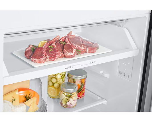 SAMSUNG RT51DG682AS9 465 L BESPOKE AI Double Door Refrigerator Refined Inox